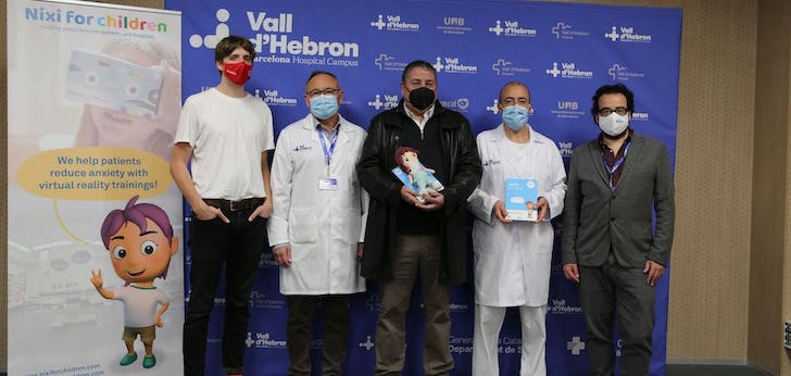 Proyecto impulsado por Nixi for Children y The Ricky Rubio Foundation La realidad virtual, al alcance de los pacientes pediátricos